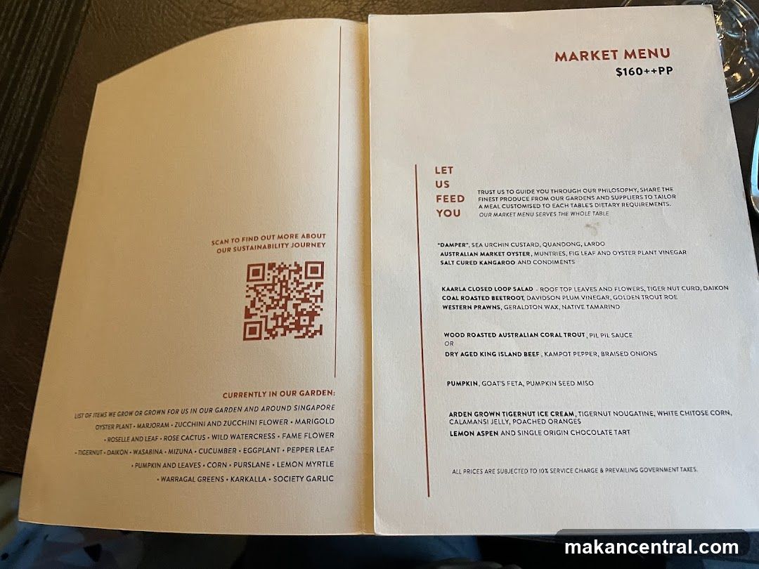 MARKET MENU