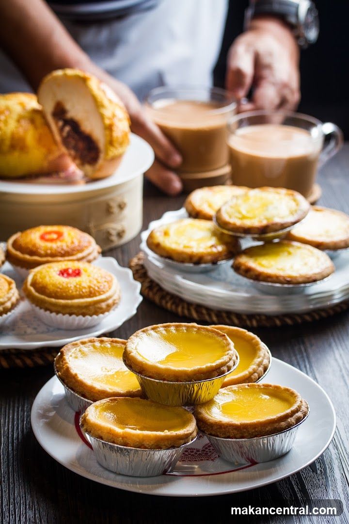 Egg Tarts and Drinks