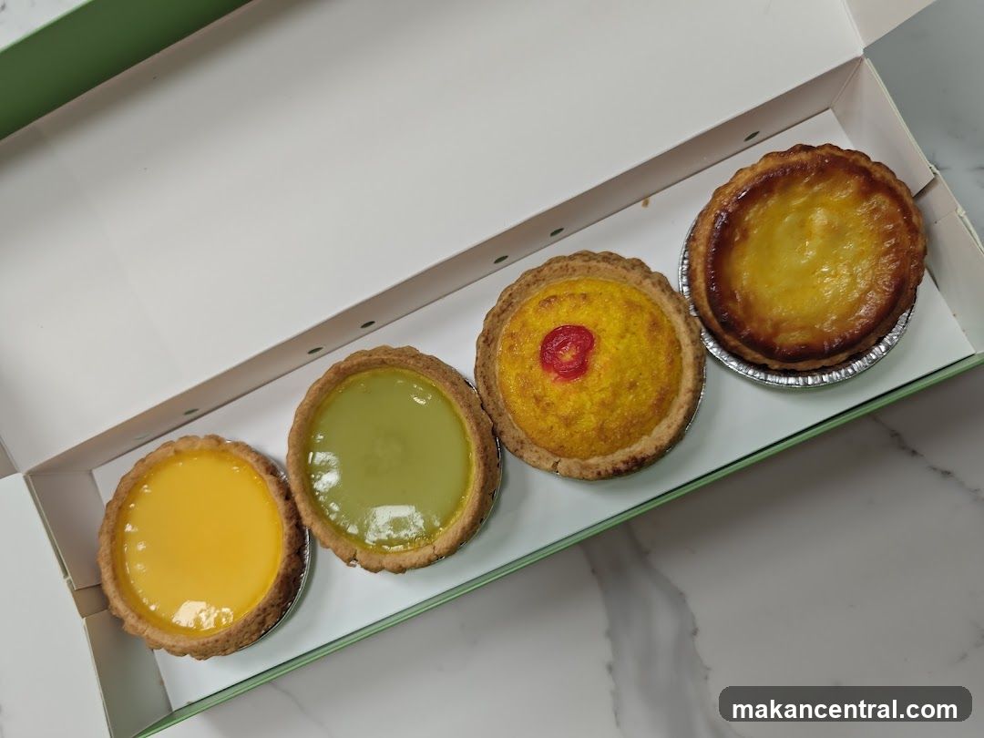 Four Tarts in a Box