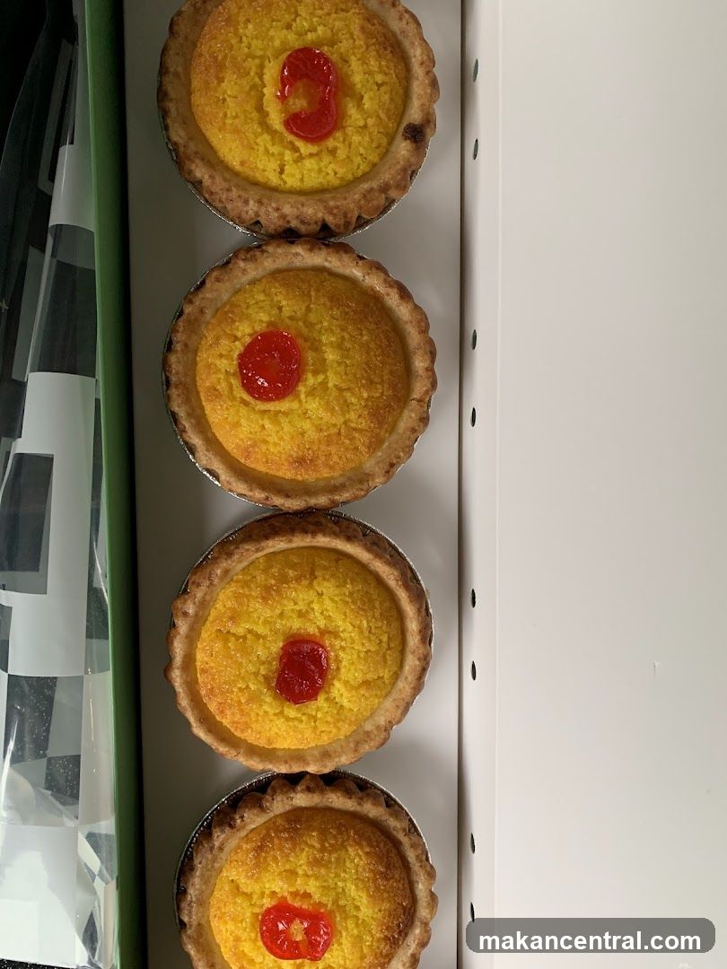 Four Coconut Tarts