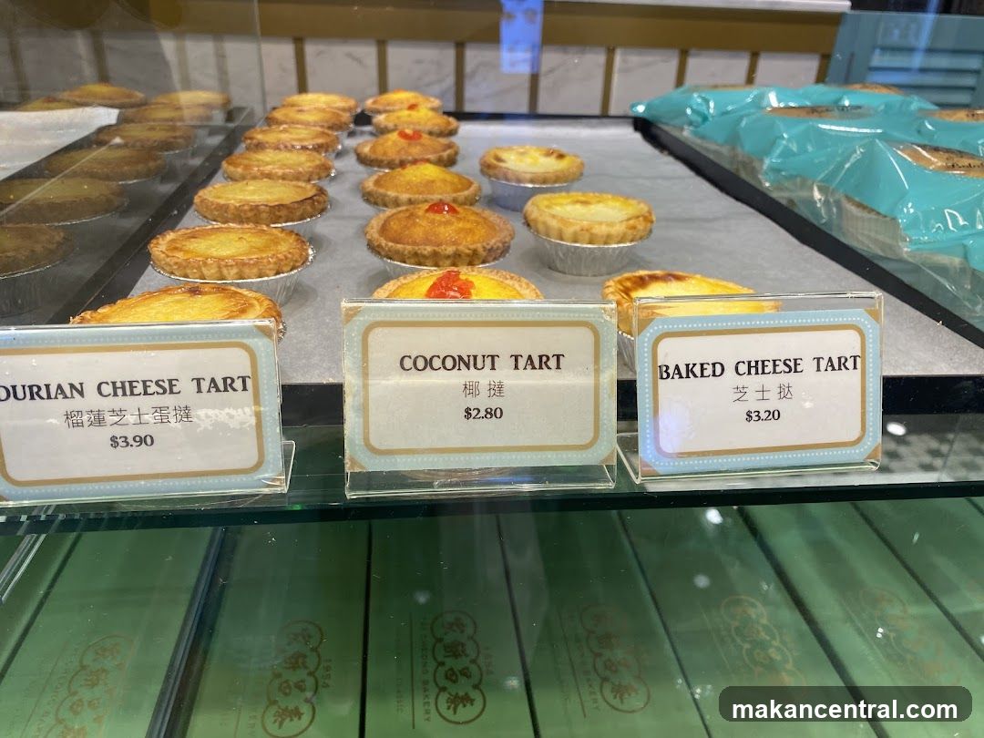 Tarts in a Display Case