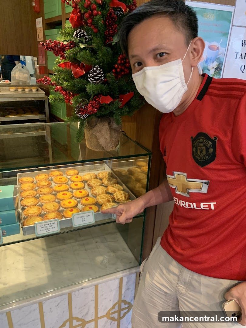 Man Posing with Tarts