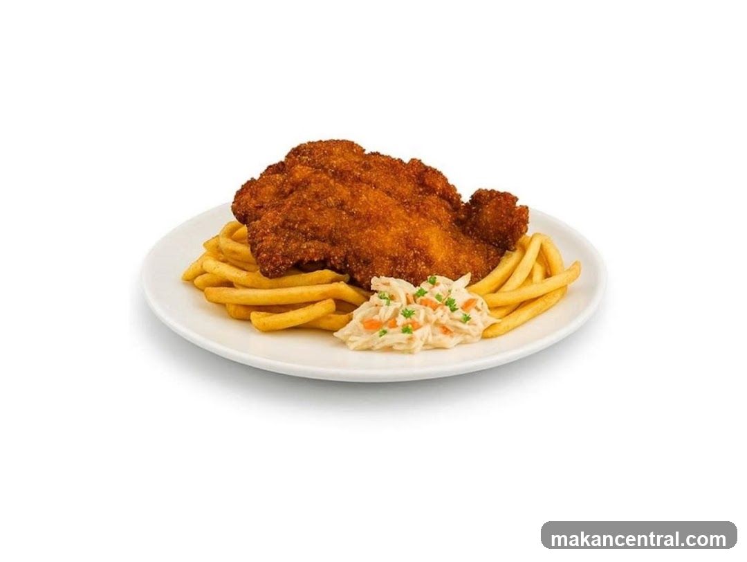 Fried Chicken and Fries