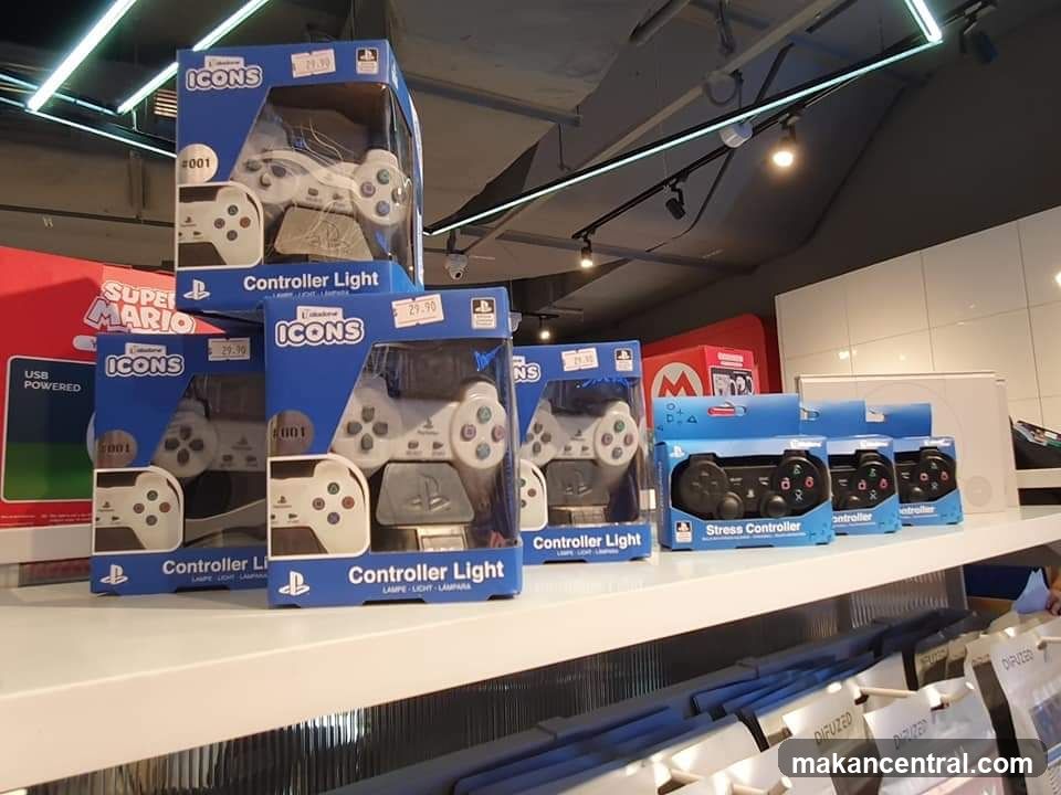 Video Game Controllers Display