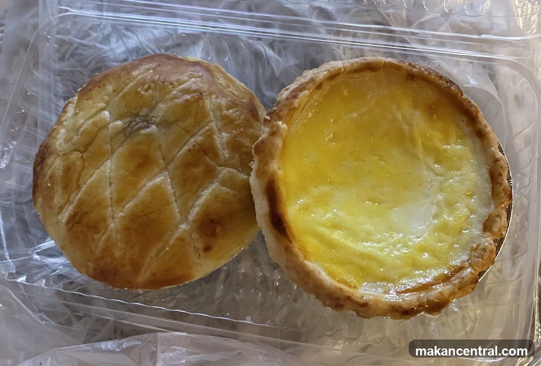 Two Pastries in a Container