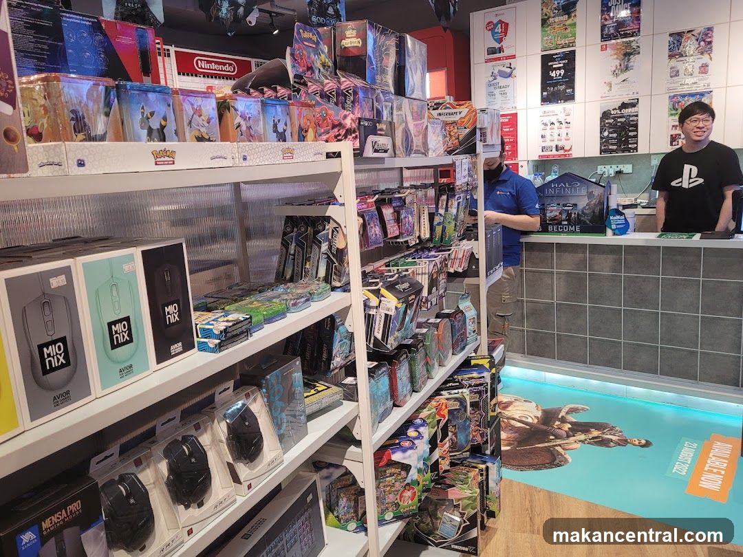 Gaming Store Interior
