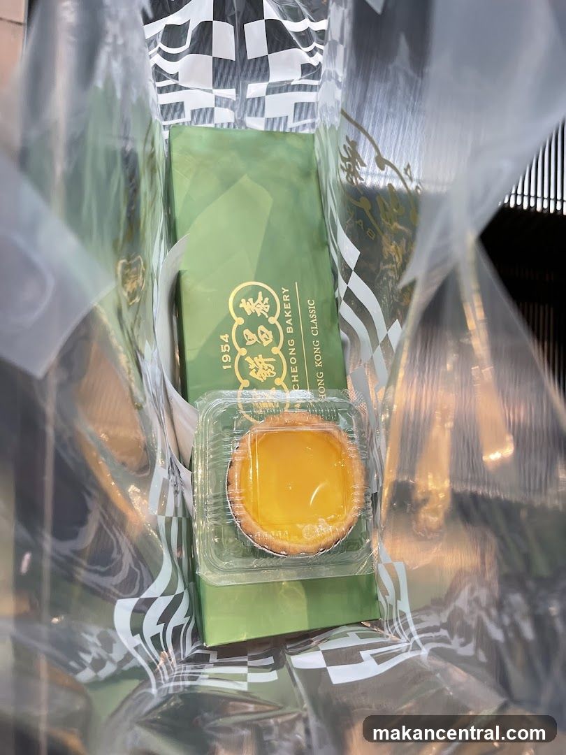 Egg Tart in a Bag