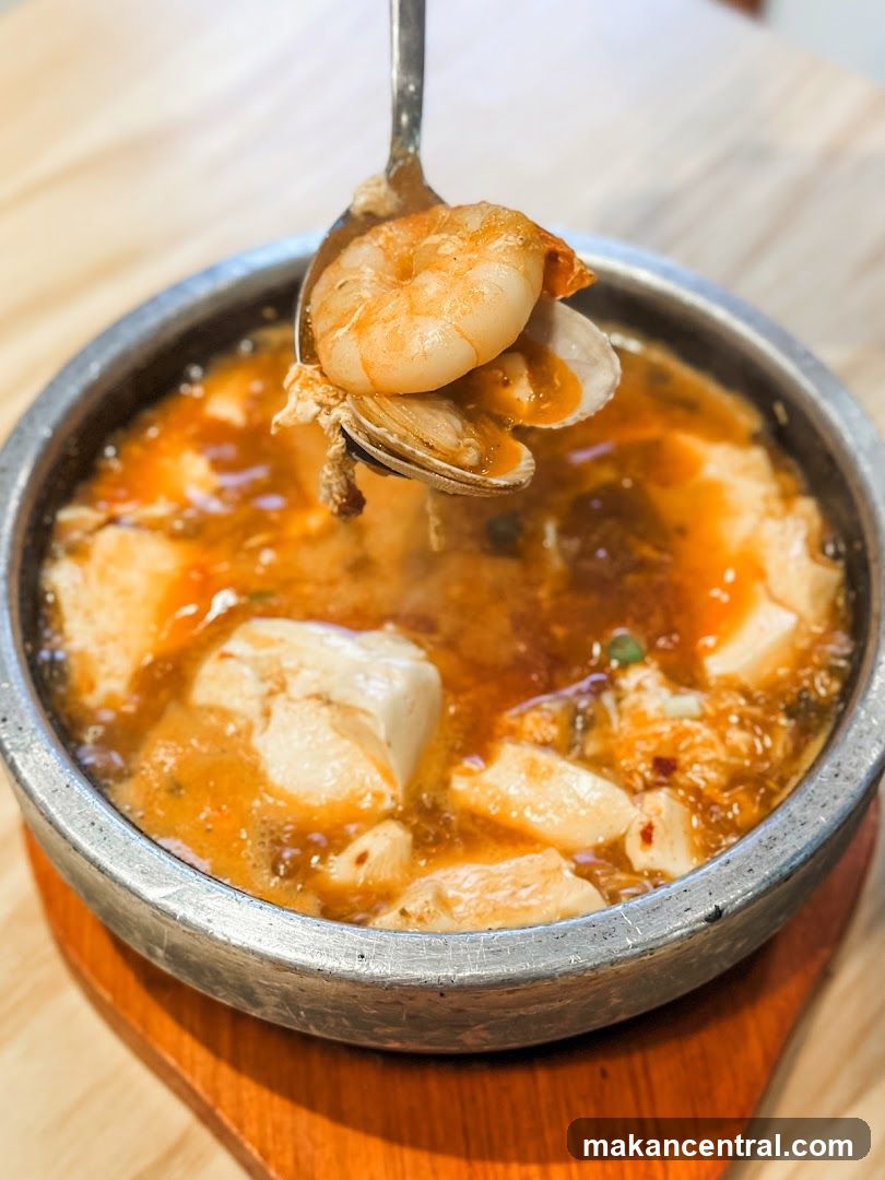 Seafood Tofu Stew