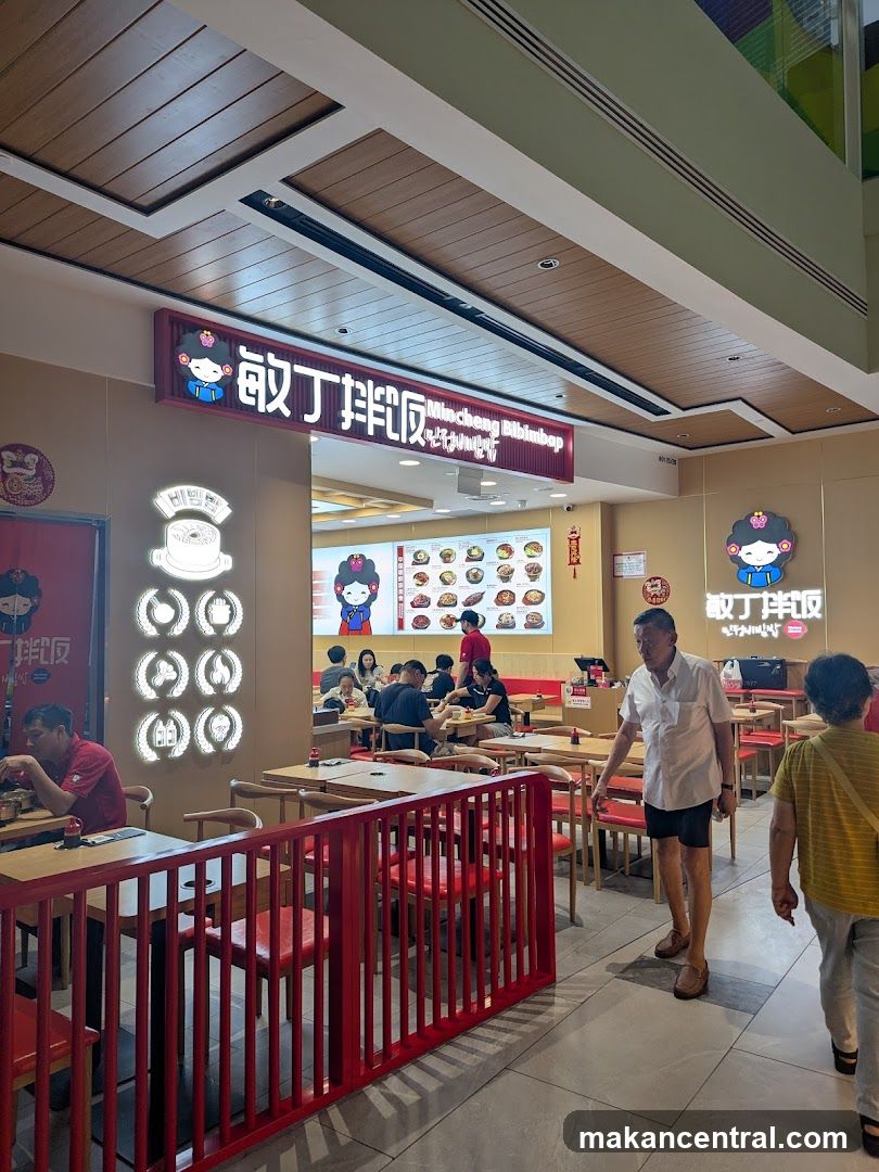 Mincheong Bibimbap Restaurant Interior