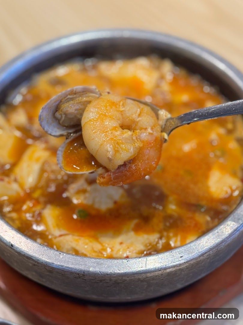 Seafood Tofu Stew