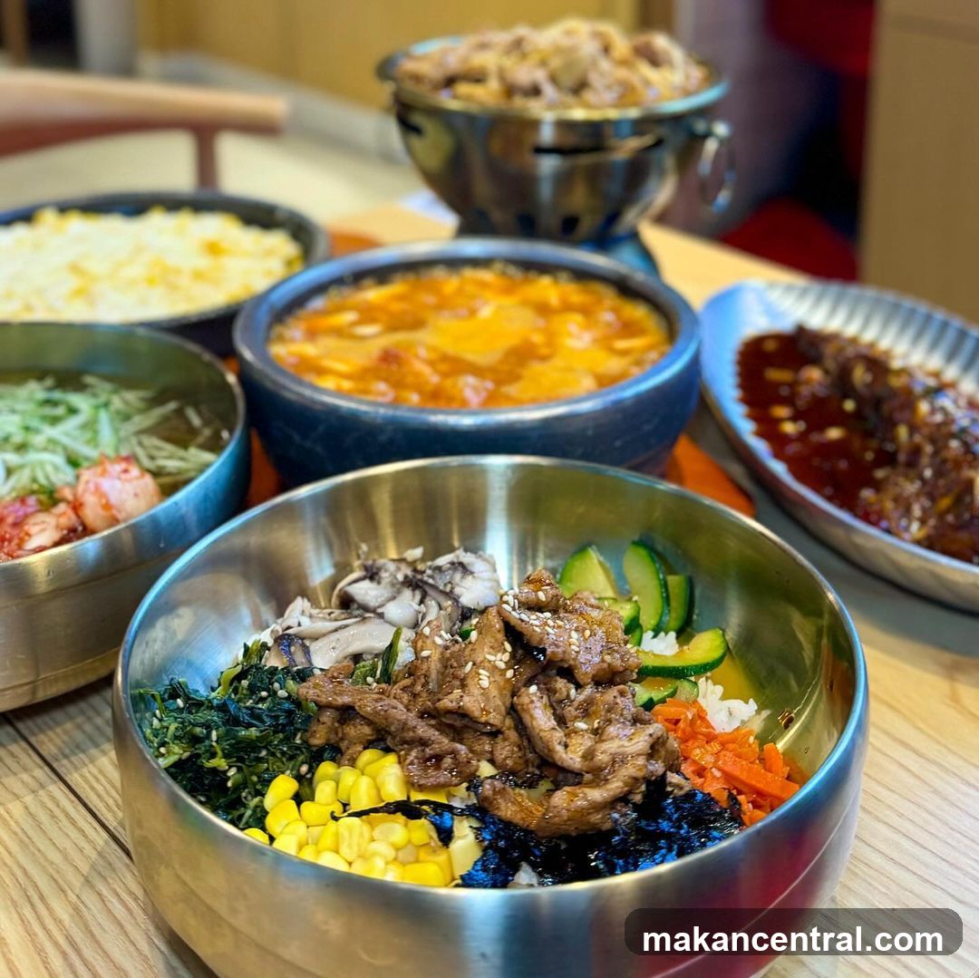 Korean Food Spread