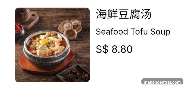 Seafood Tofu Soup