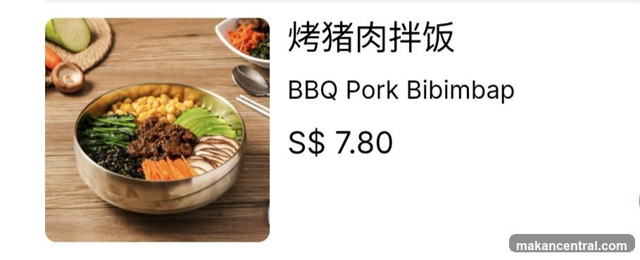 BBQ Pork Bibimbap