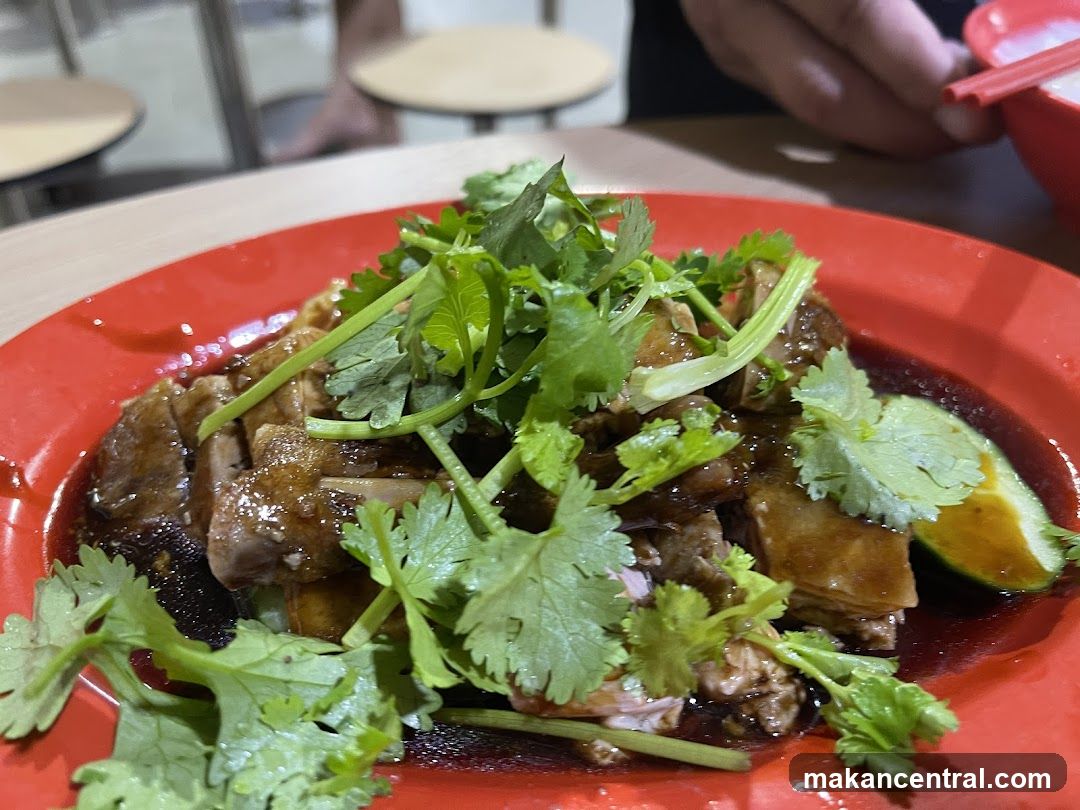 Sliced Duck with Garnish