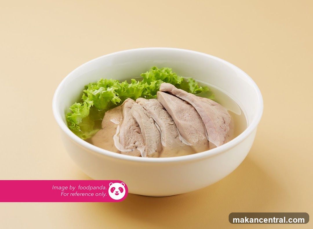 Sliced Pork Tongue Soup