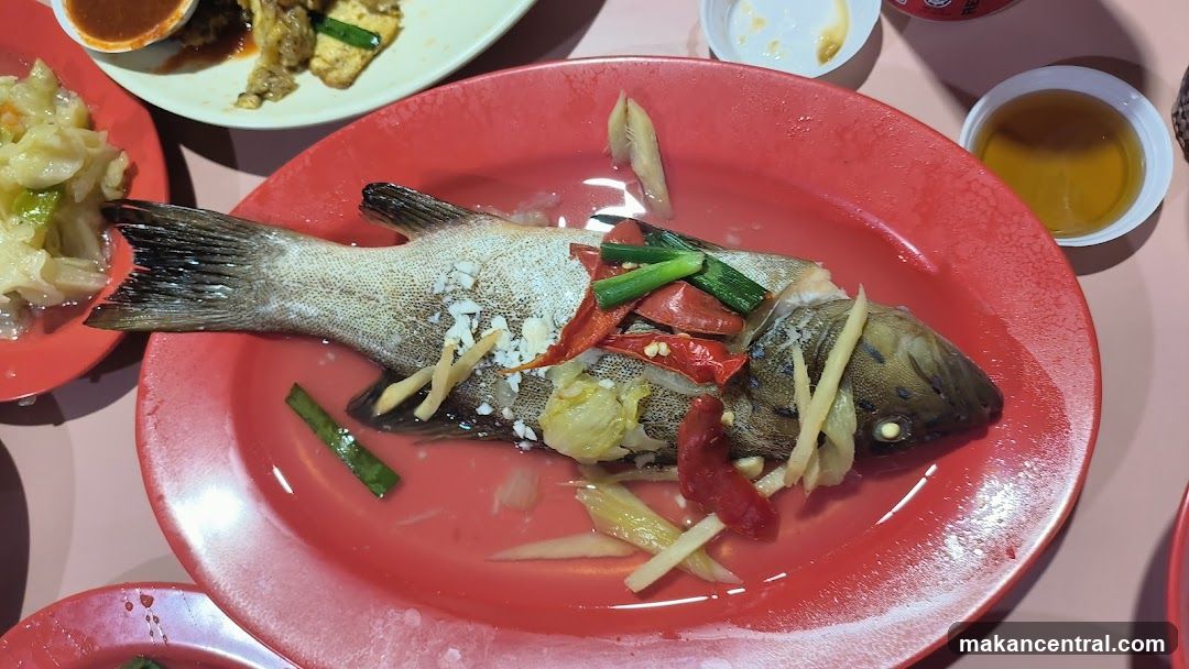 Steamed Fish with Ginger and Chili