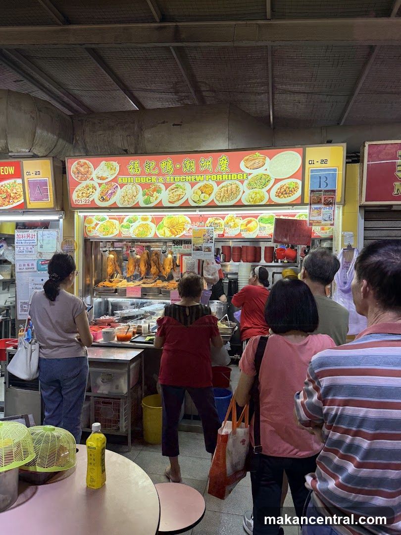 Food Stall with Roasted Ducks
