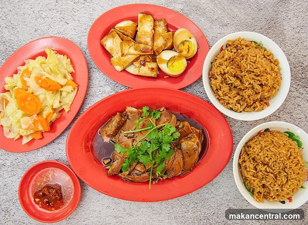 Braised Duck Rice Set