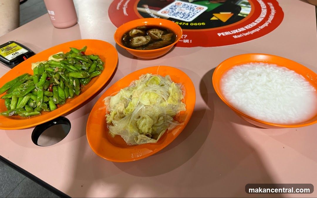 Table with food