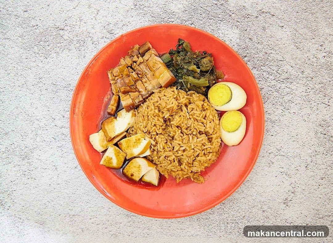 Braised Pork Rice Plate