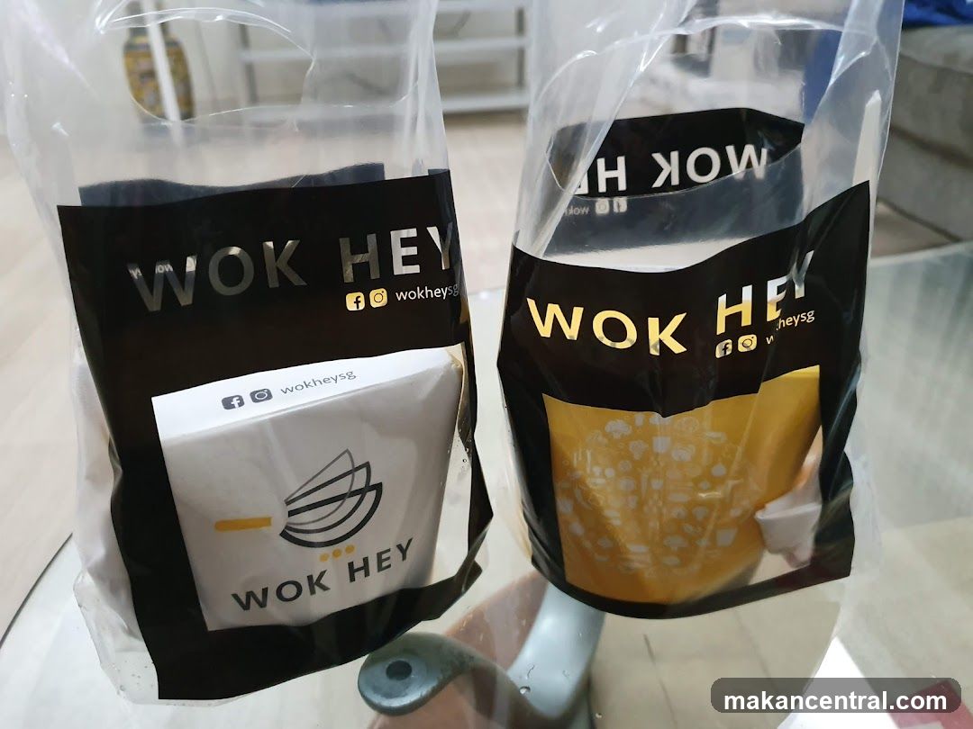 Wok Hey Takeaway Bags