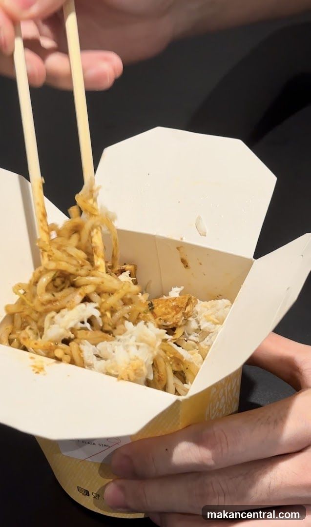 Noodles in a Takeout Box