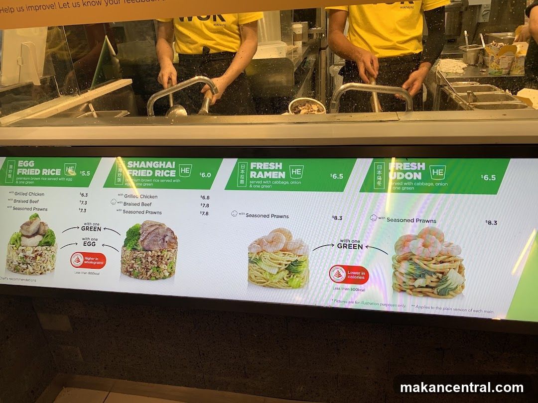 Wokhey SG Menu