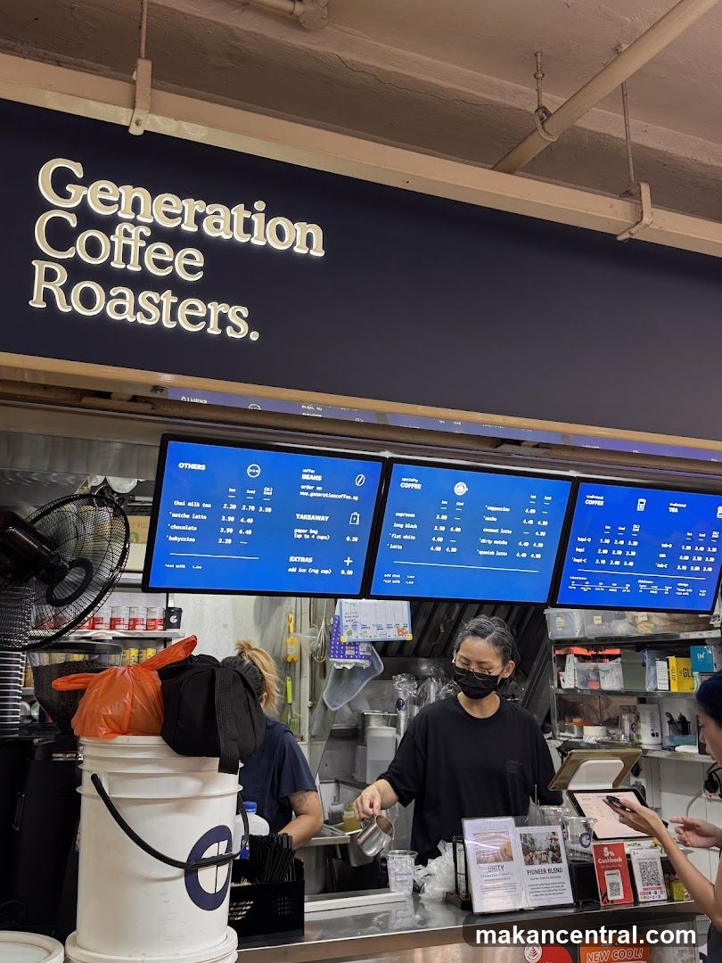 Generation Coffee Roasters Counter