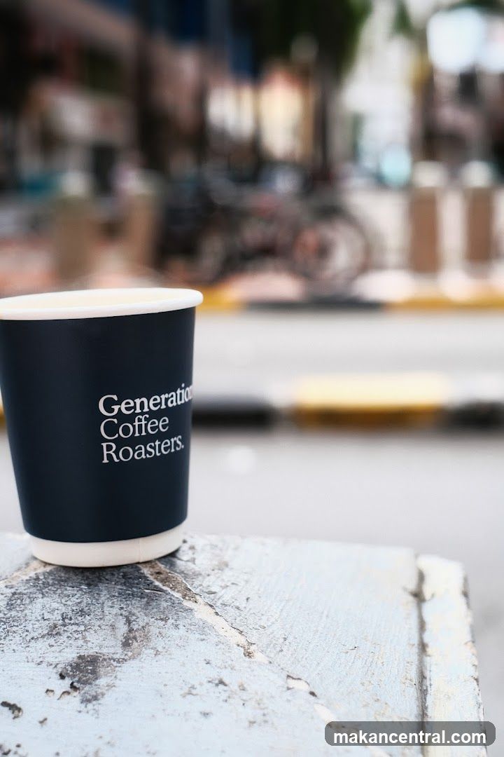 Coffee cup with logo