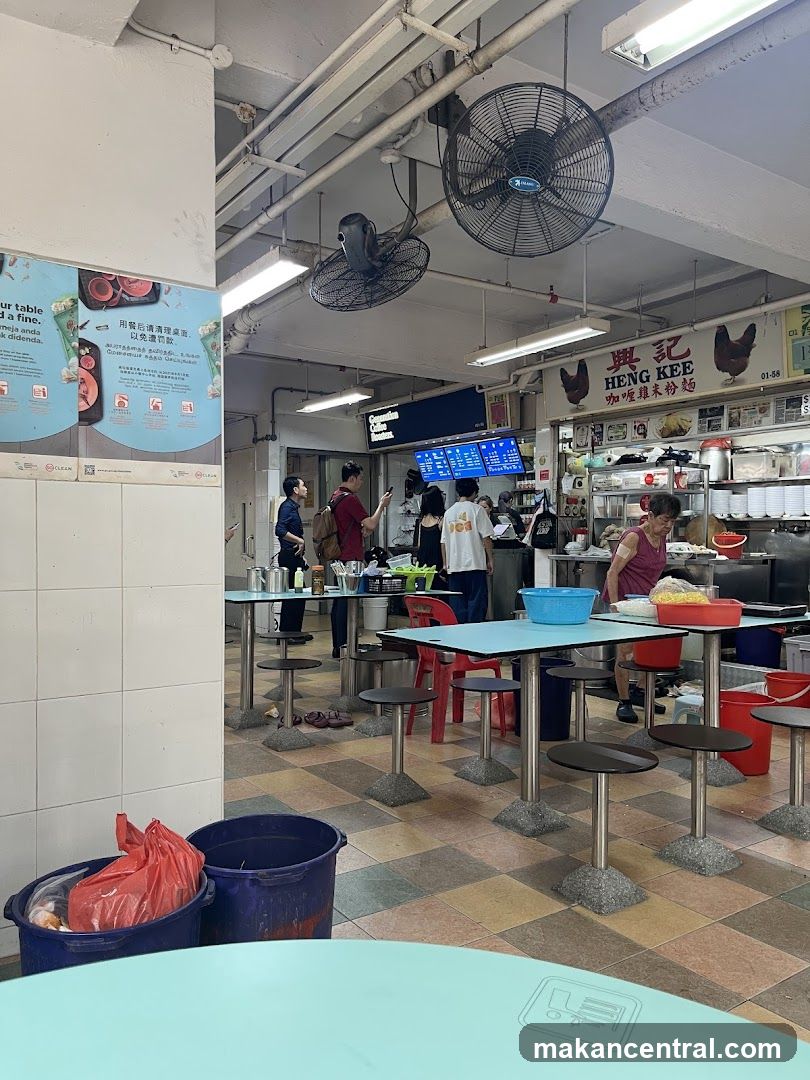 Hawker Stall Interior
