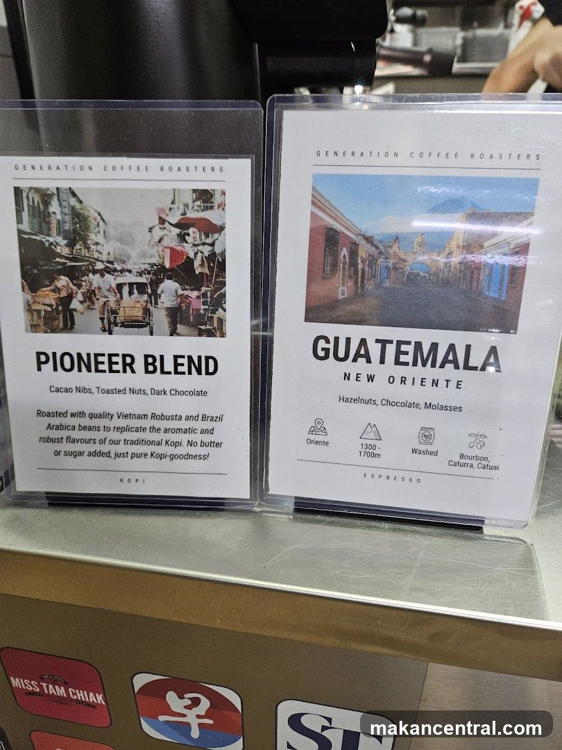 Coffee Blend Information Cards