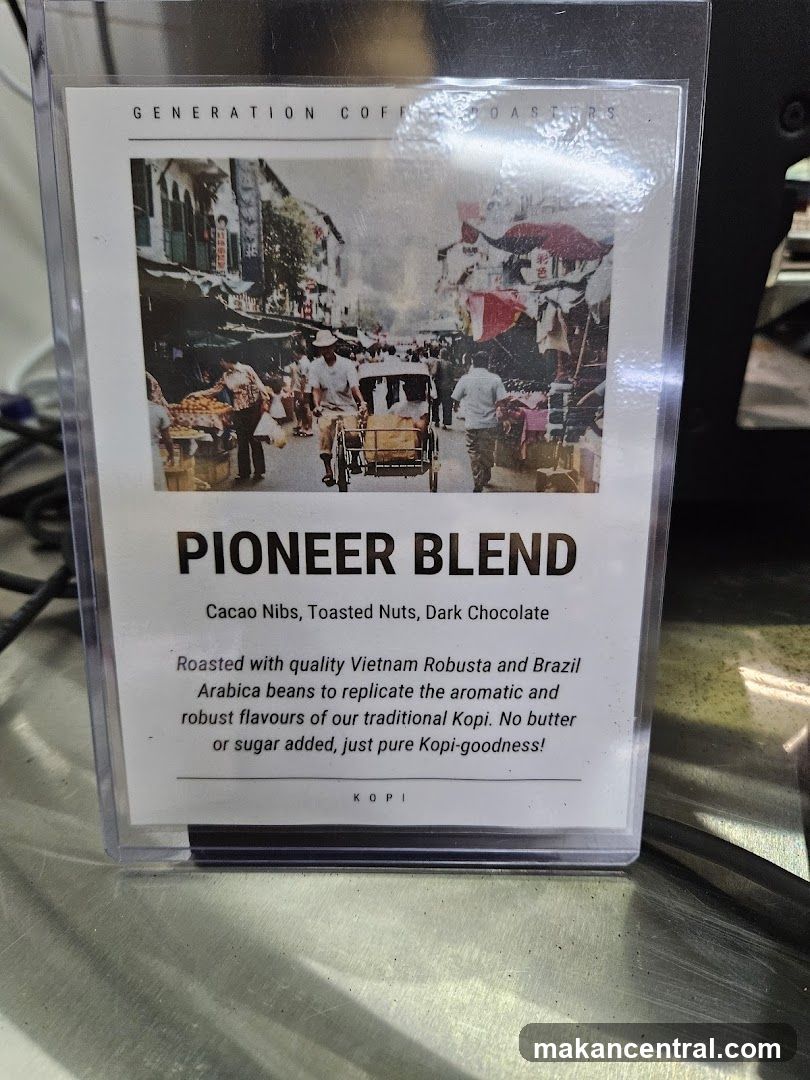 Pioneer Blend Coffee Description