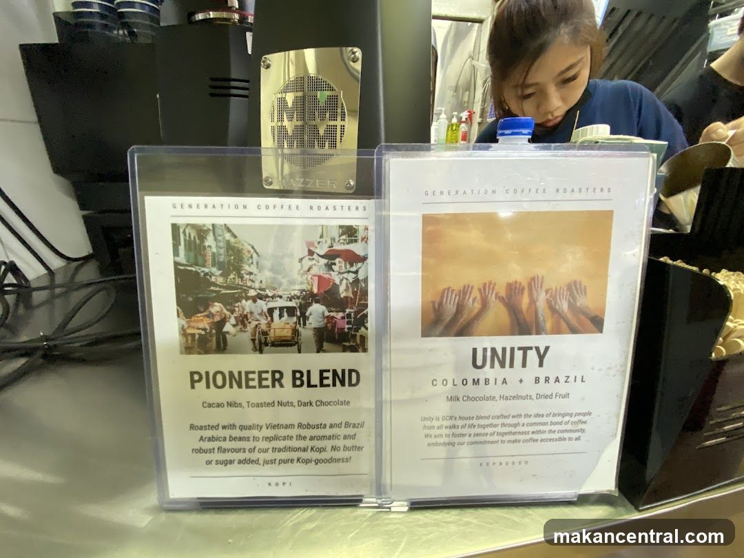 Coffee Blend Information Cards