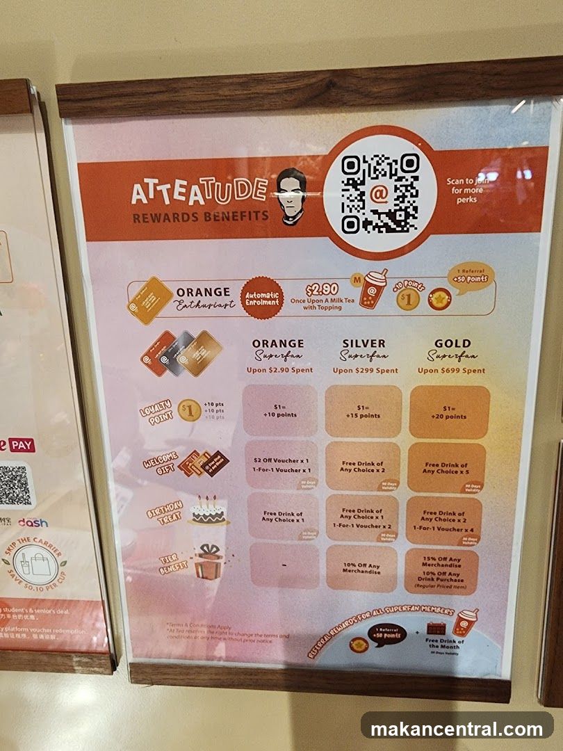 AtTeatude Rewards Benefits