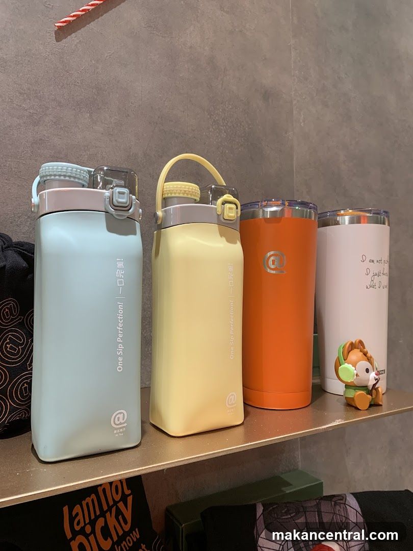 Water Bottles and Merchandise