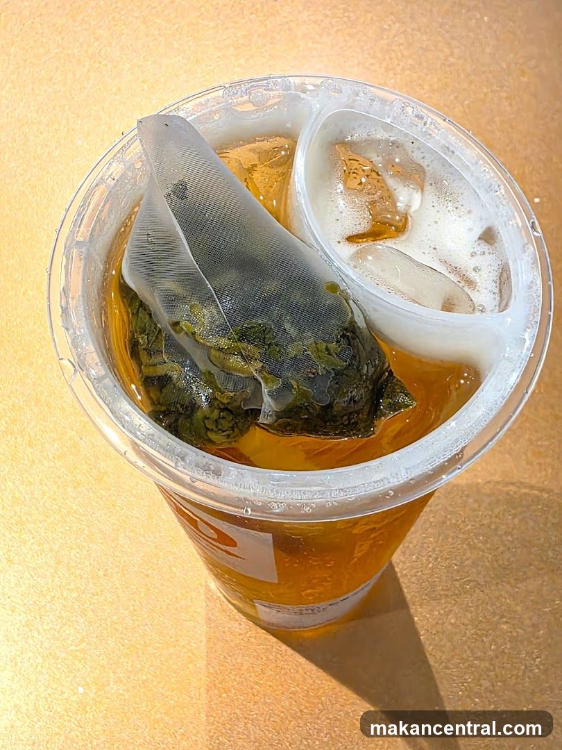 Iced Tea with Tea Bag