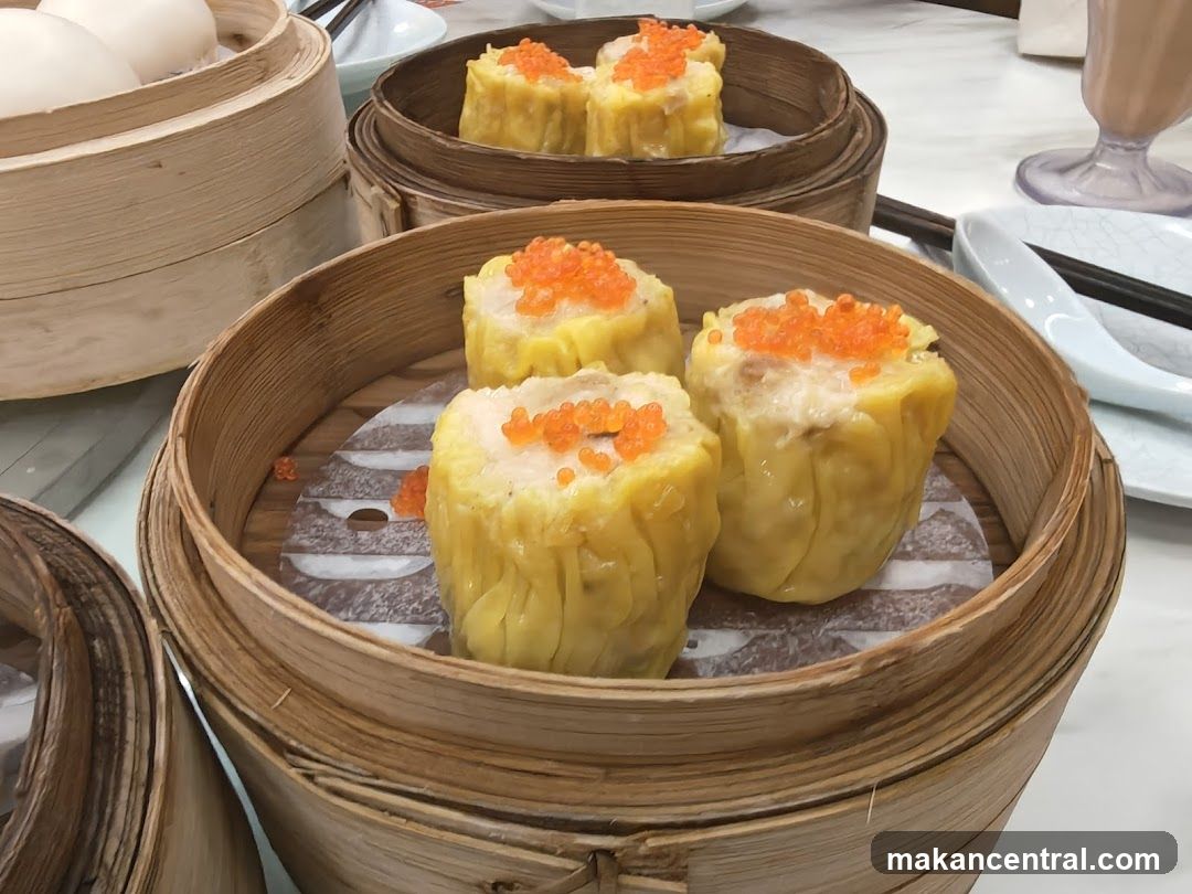 Steamed Dumplings with Roe