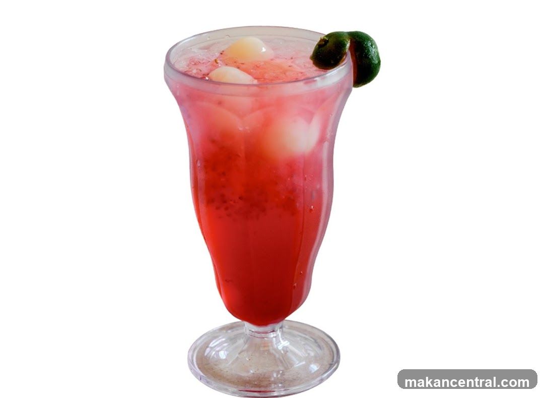 Lychee and Lime Drink