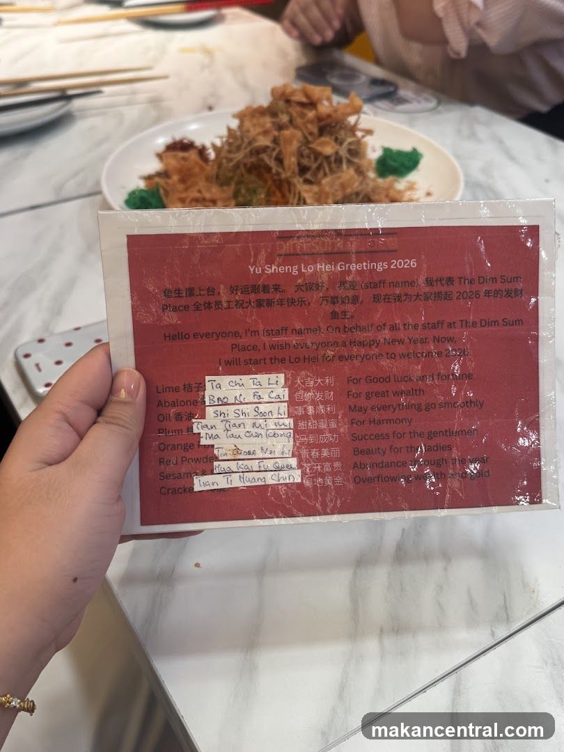 Lo Hei Greetings Card