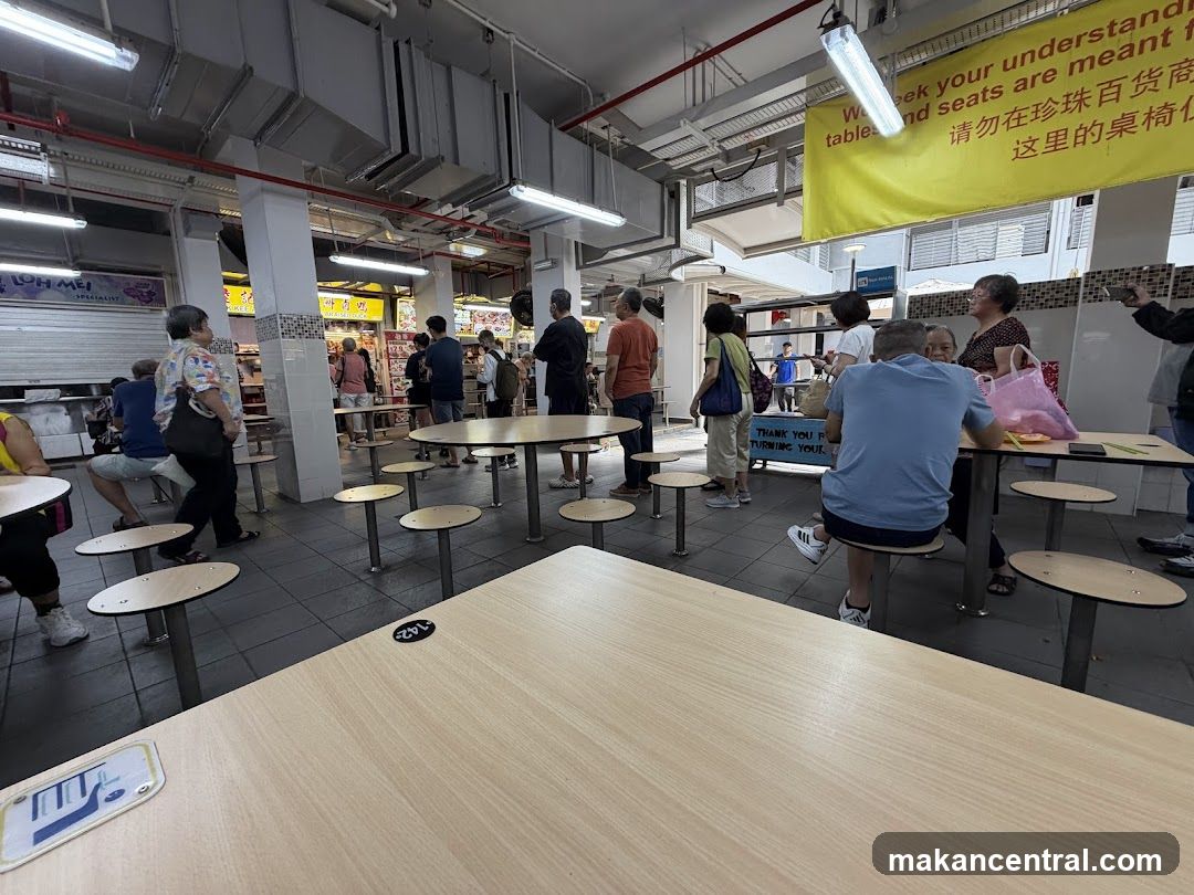 Food Court Seating Area