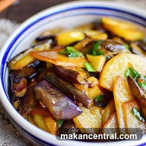 Stir-fried Eggplant and Potatoes