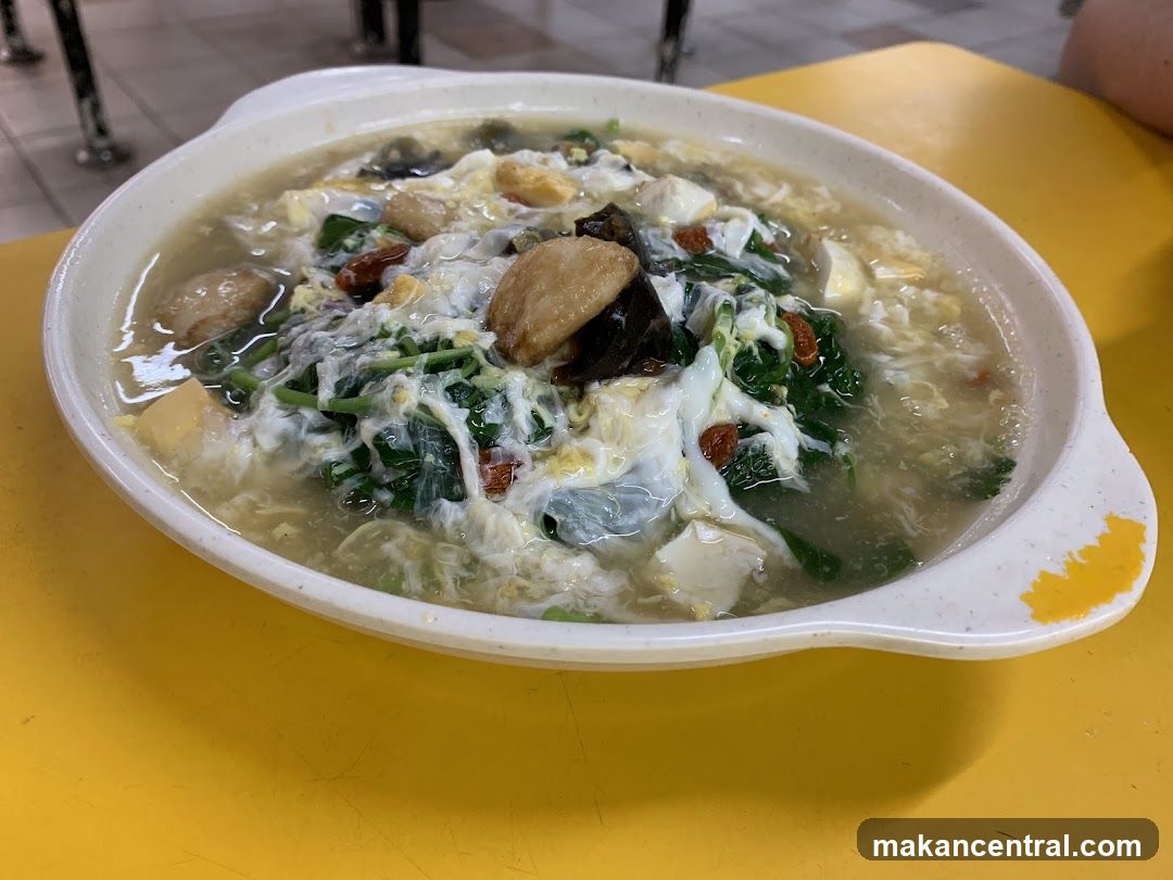 Soup with Tofu and Greens