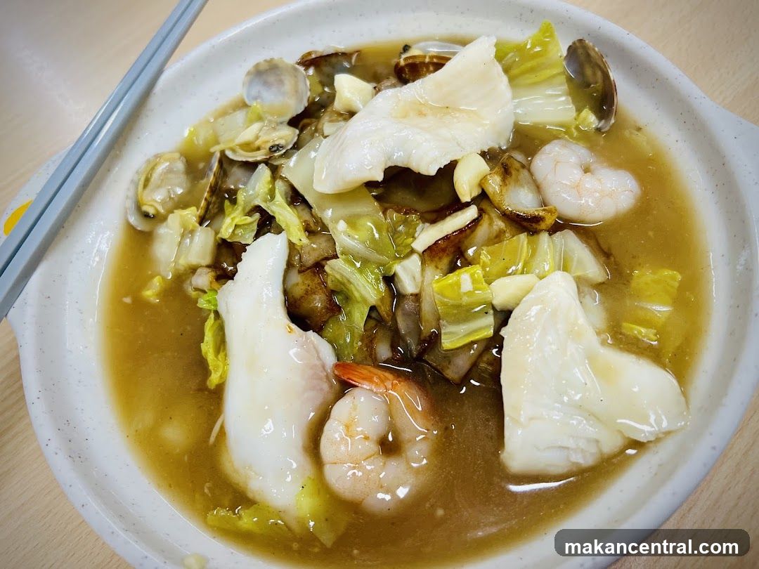 Seafood and Vegetable Stir-fry