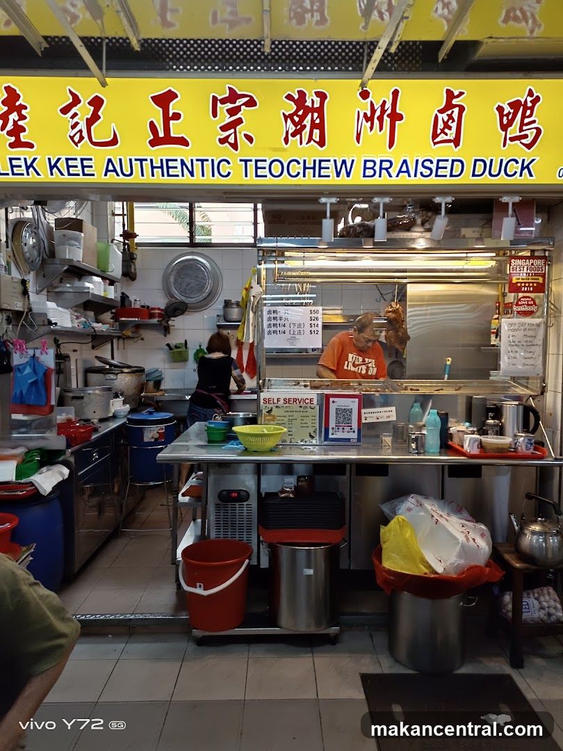 Teochew Braised Duck Stall