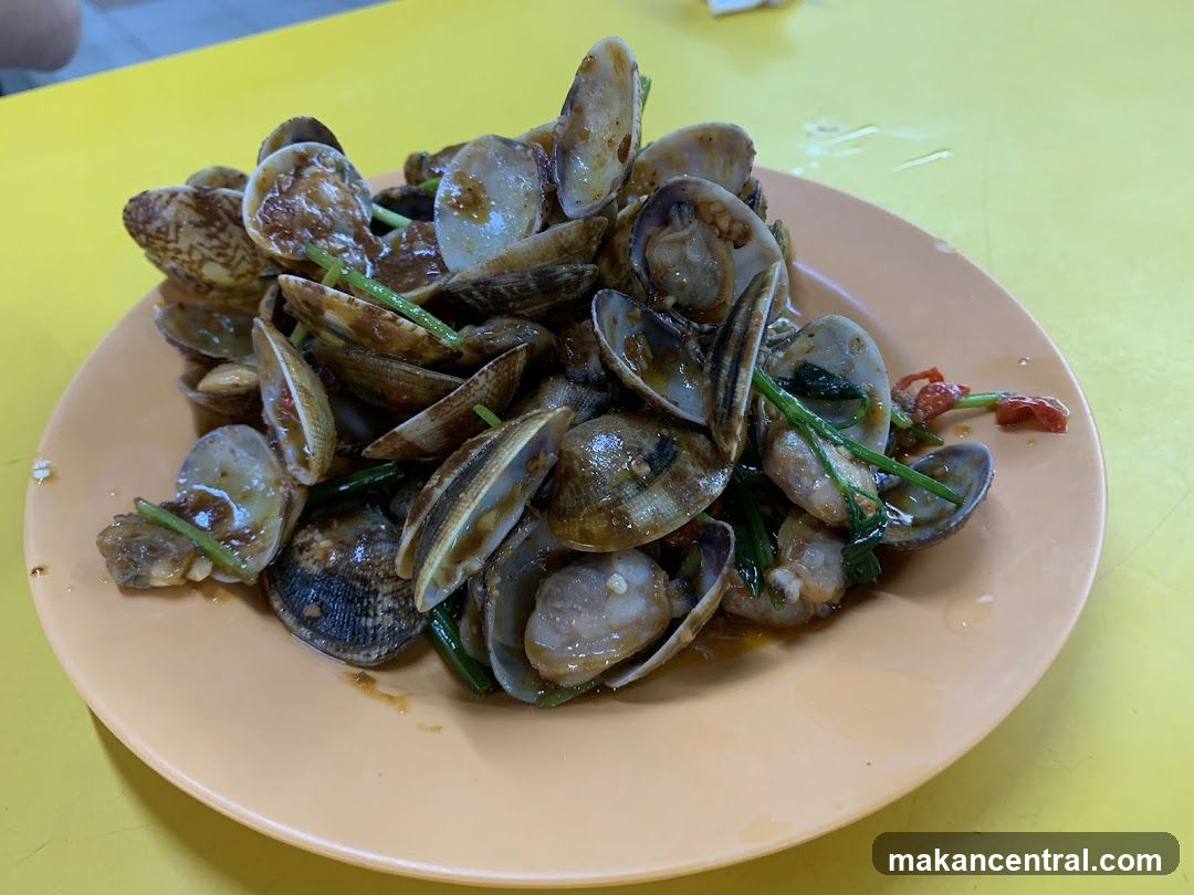 Stir-fried Clams