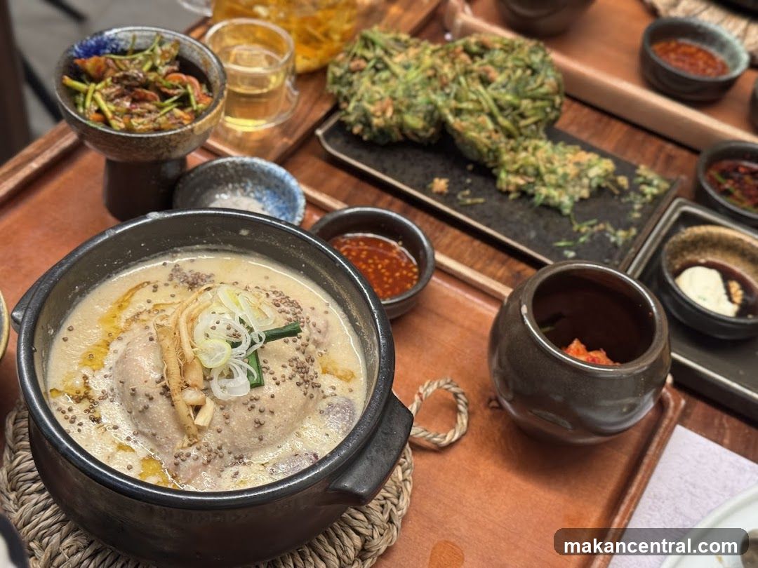 Korean Food Spread