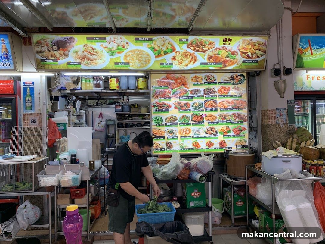 Food Stall with Menu