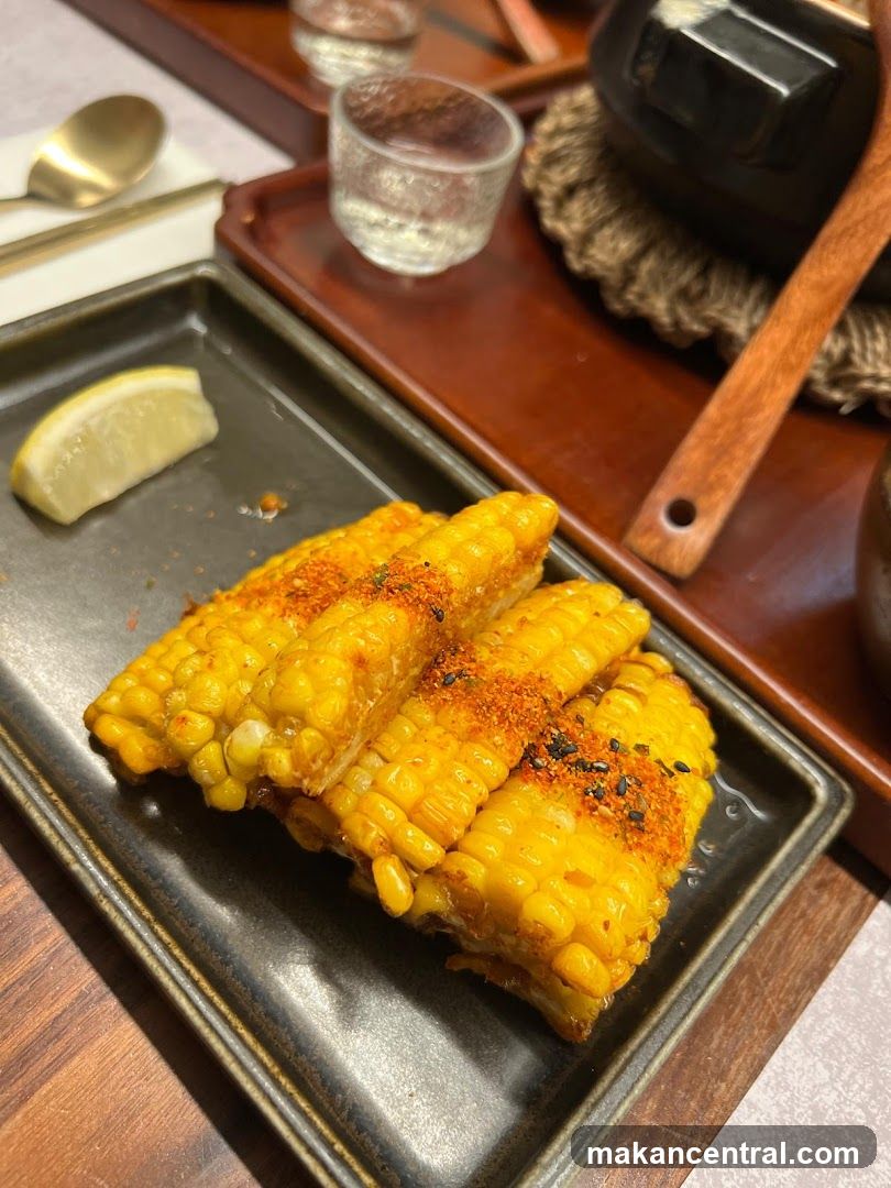 Corn on the Cob with Seasoning