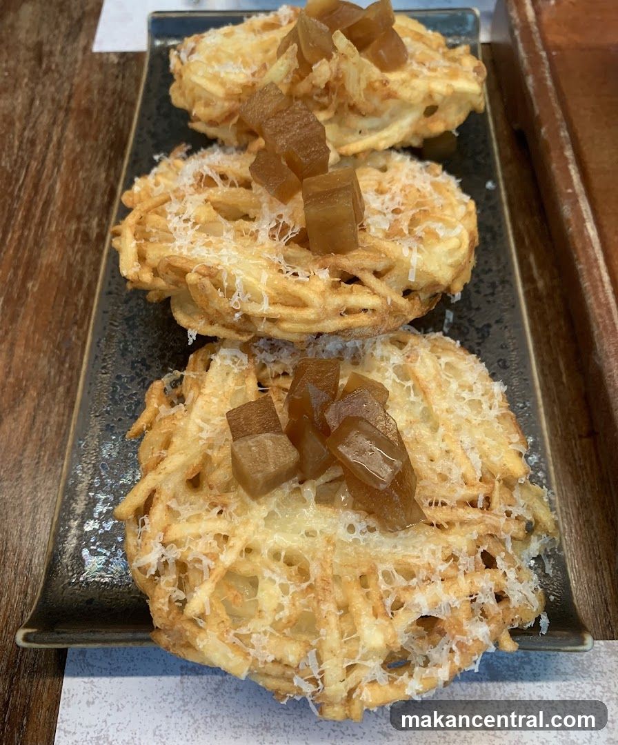 Crispy Potato Waffles with Topping