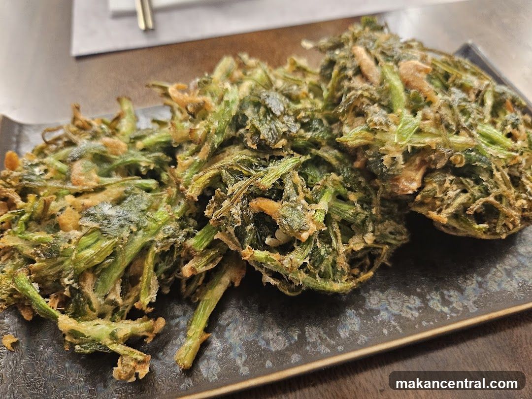 Fried Green Vegetables